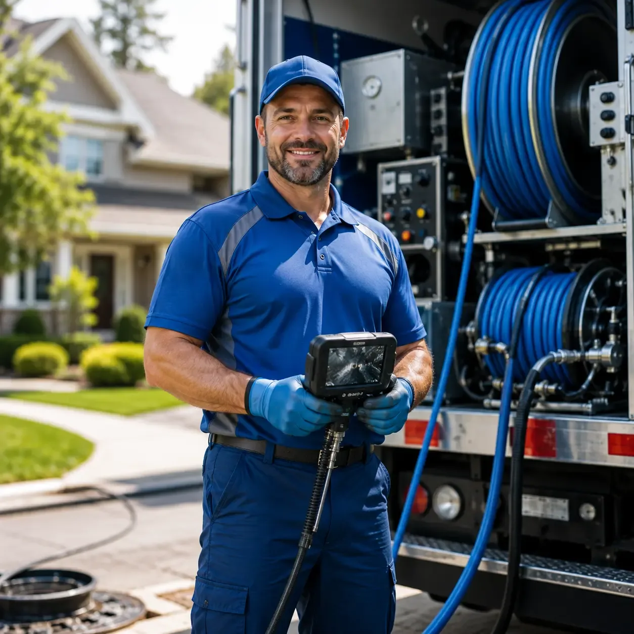 Local outdoor drain cleaning specialists in Pickerington, OH